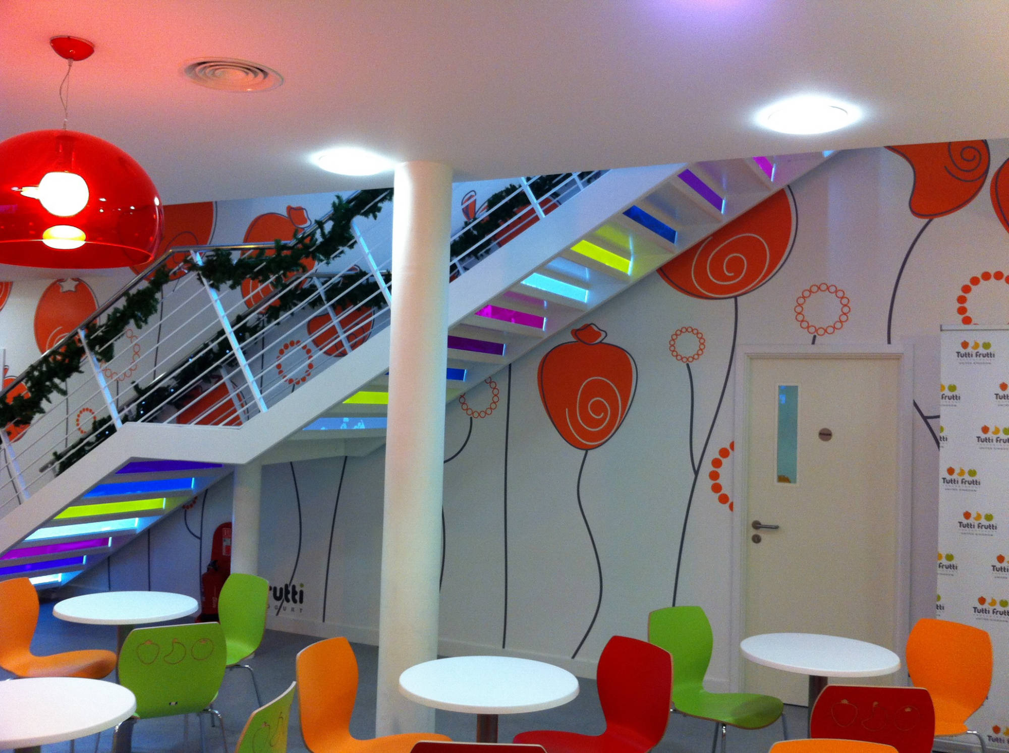 restaurant interior signage