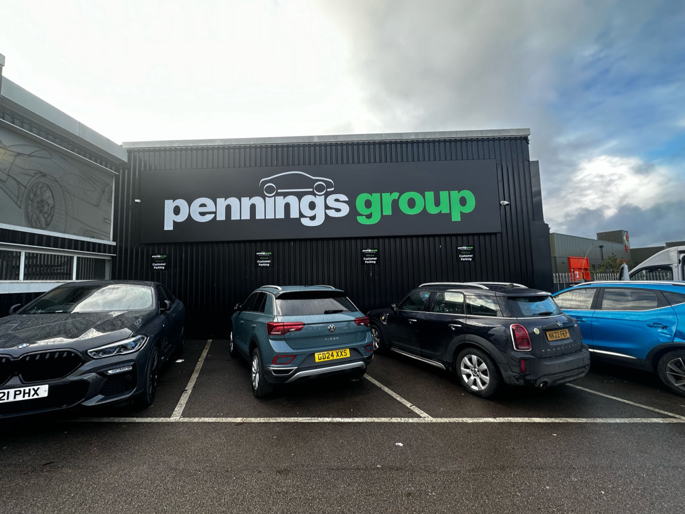 Pennings Exterior Signage