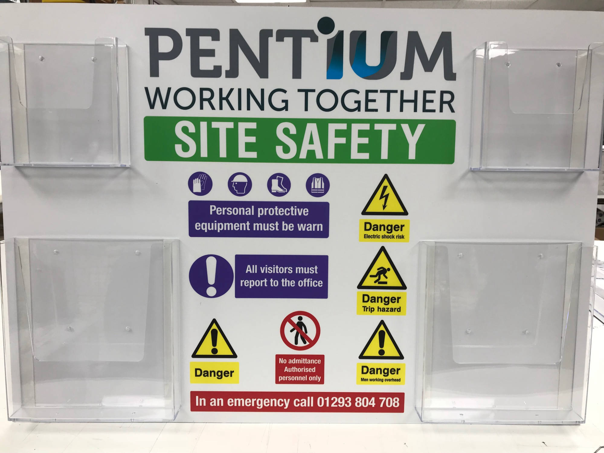 health and safety signage 