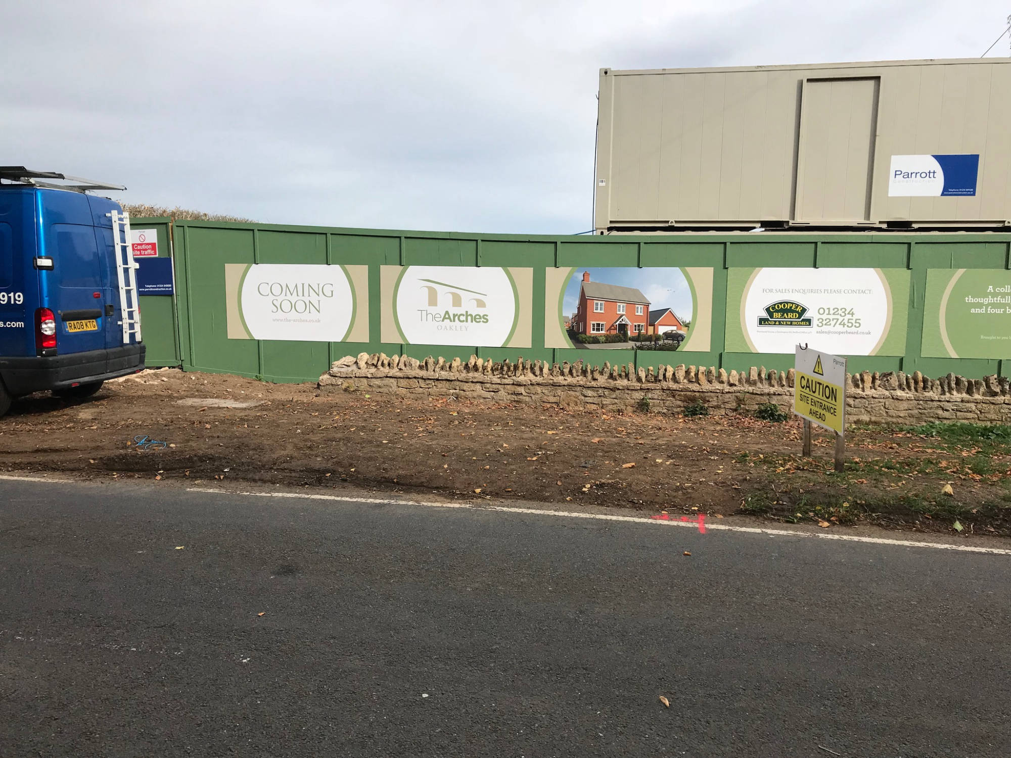 construction hoarding