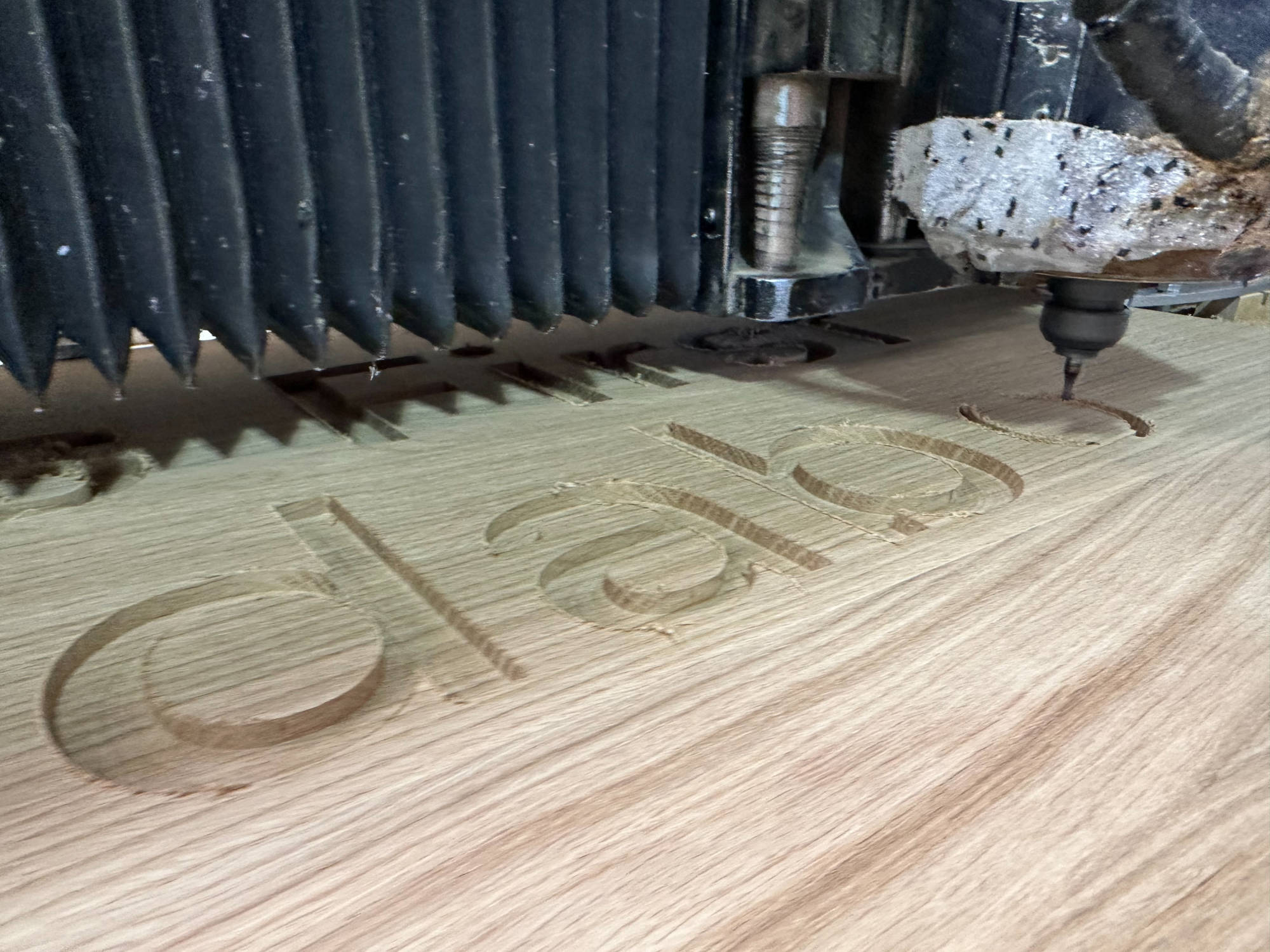 cnc machined letters 