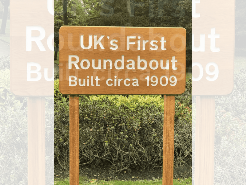 roundabout signage