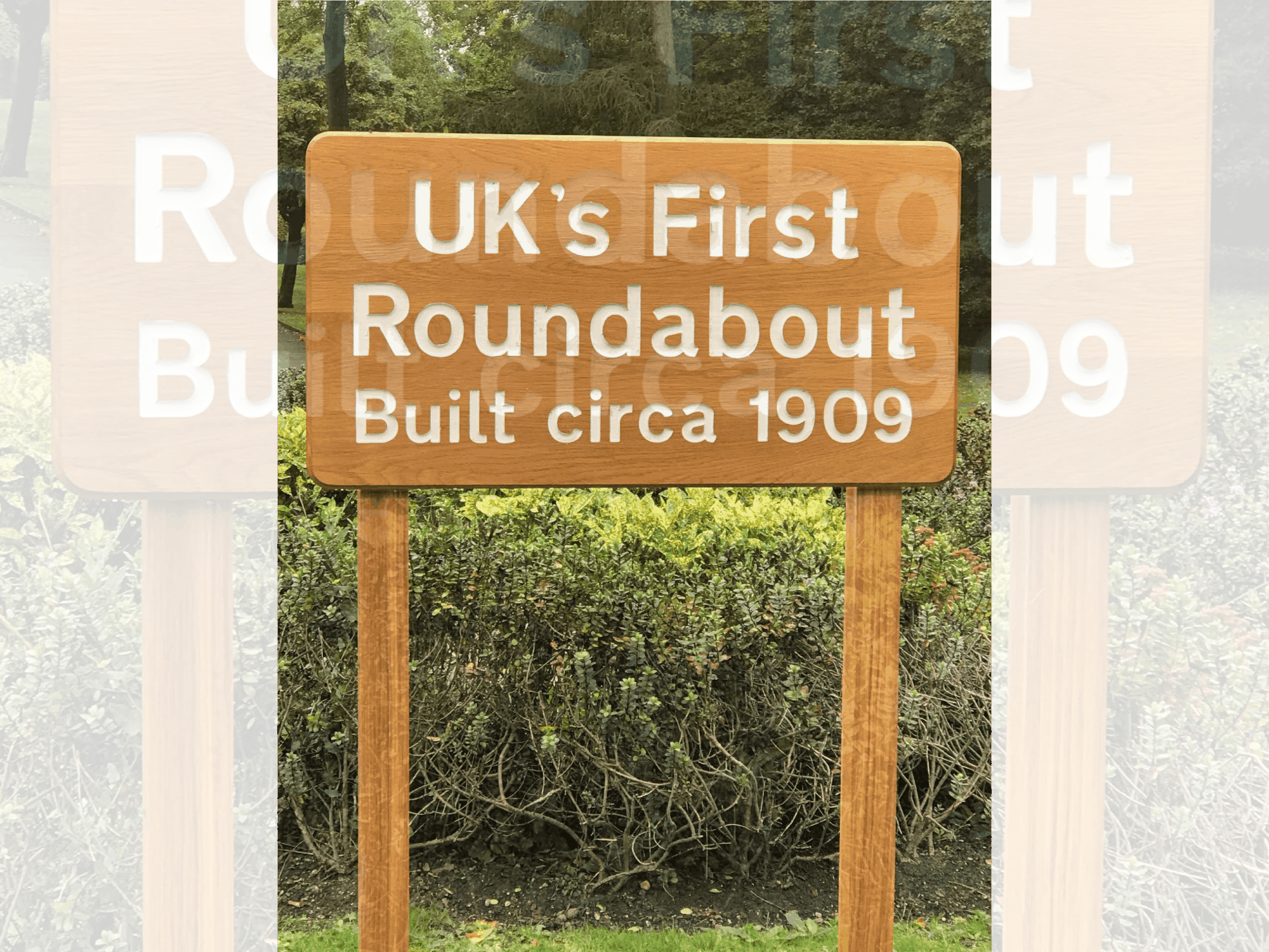 roundabout signage