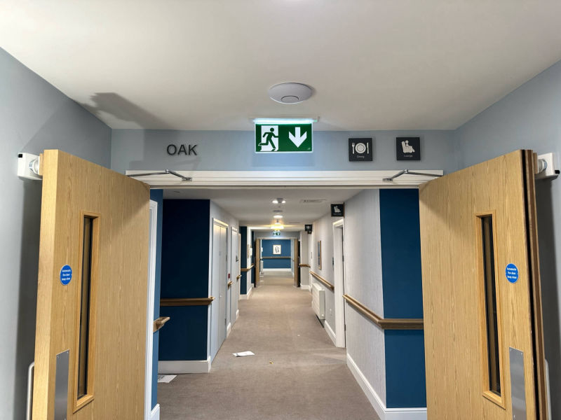 carehome wayfinding signage