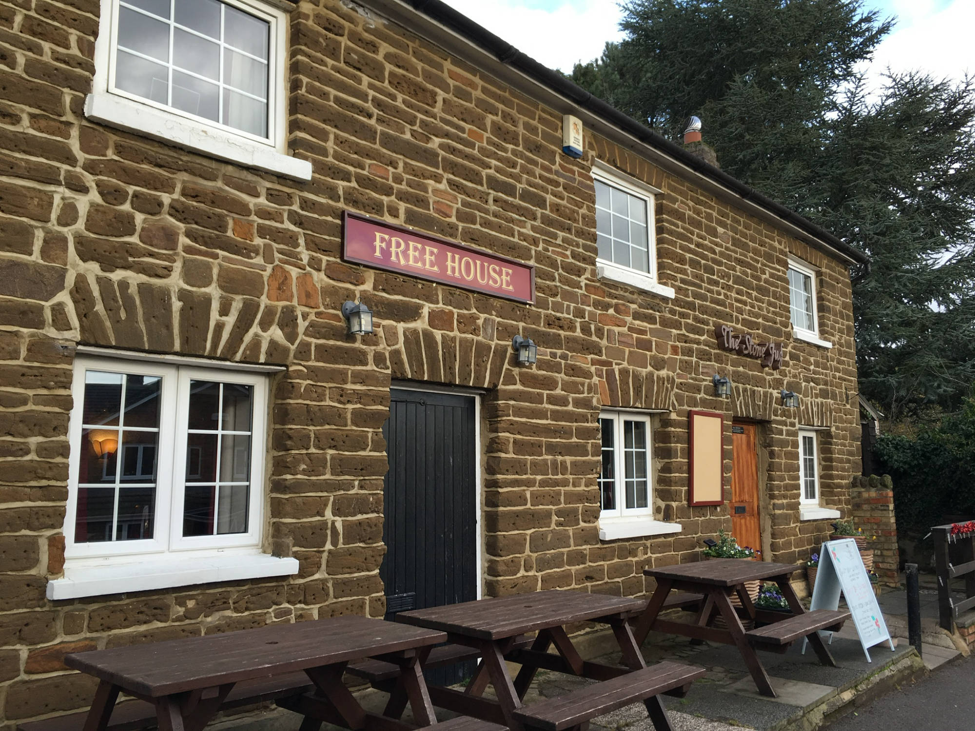 pub exterior signage