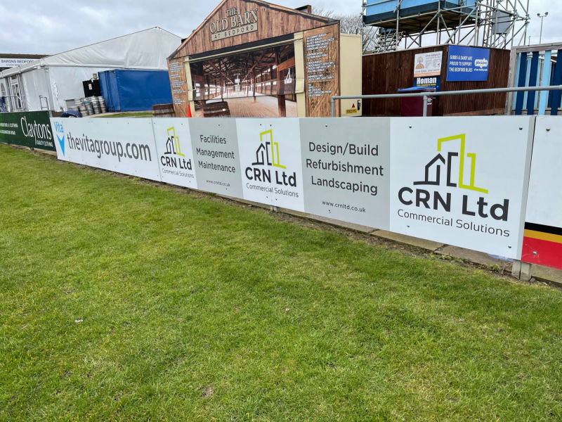 SMALL HOARDING SIGNAGE