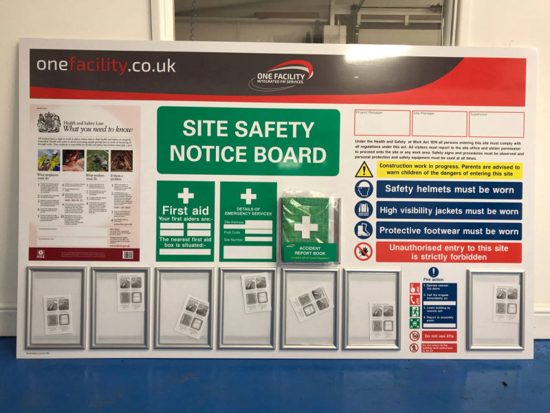 health and safety notice board