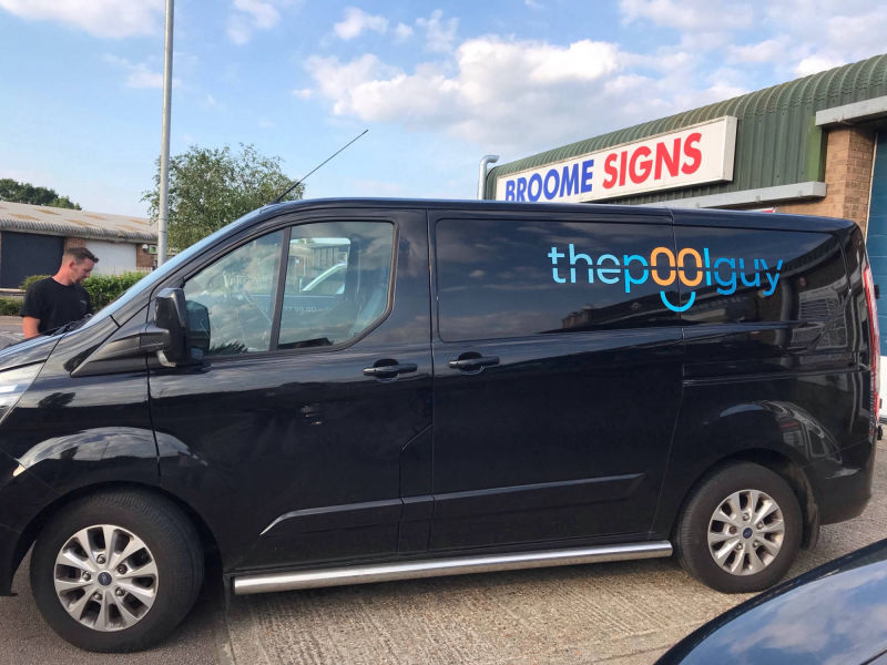 The P00l Guy Van Graphics