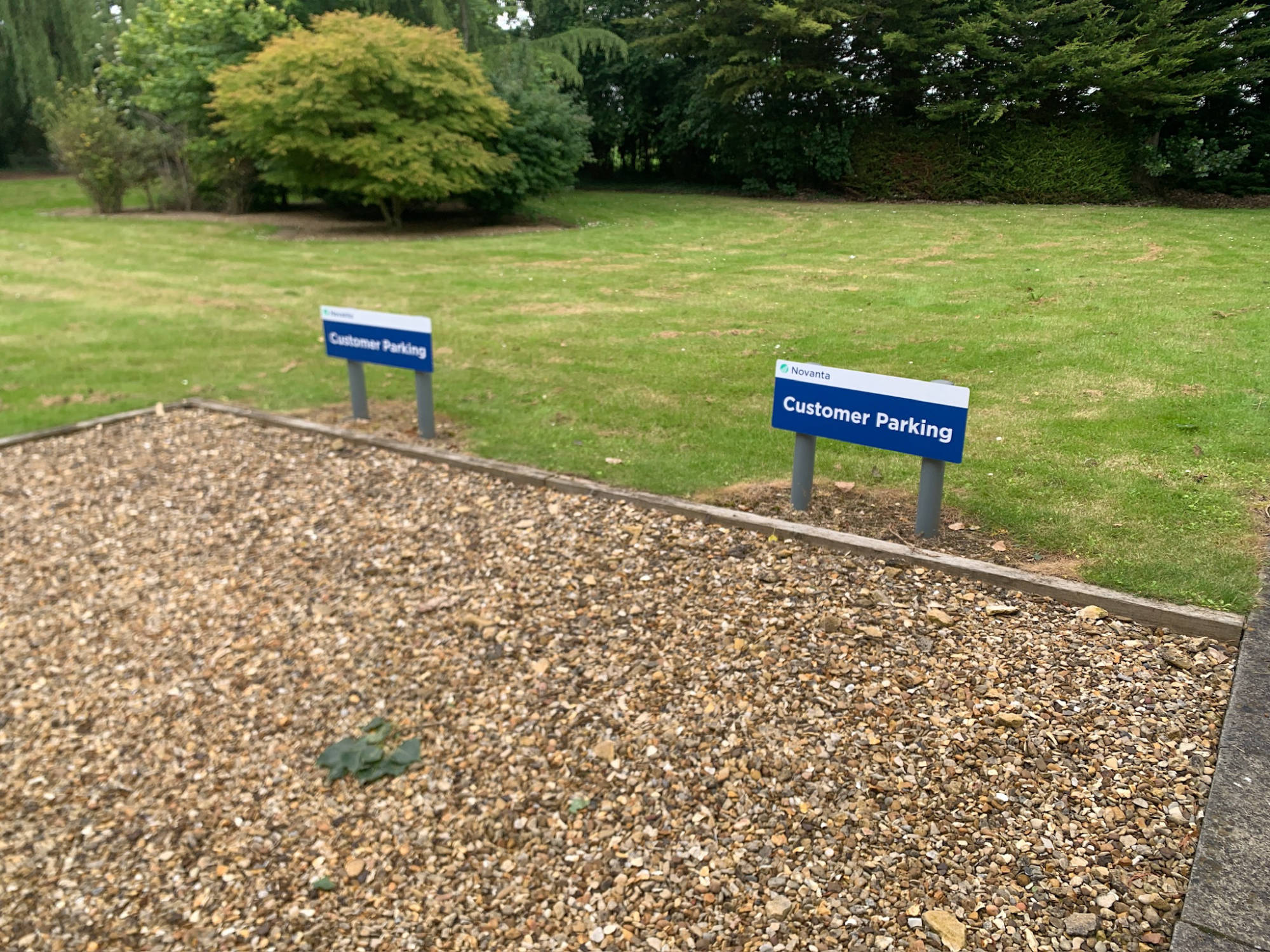 PARKING POST SIGNAGE