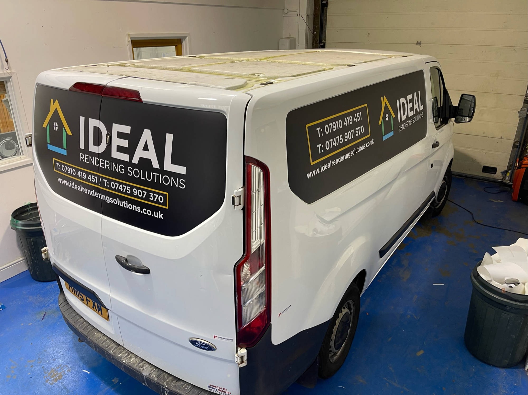 van partial wrap 