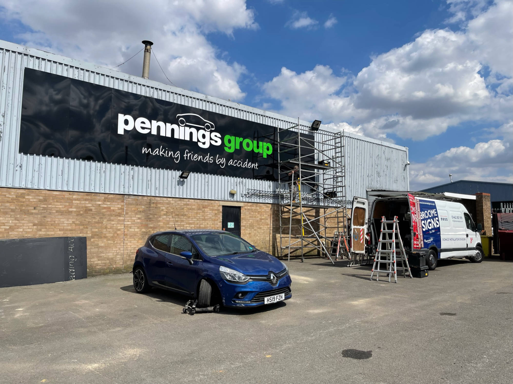 pennings group acrylic signage 