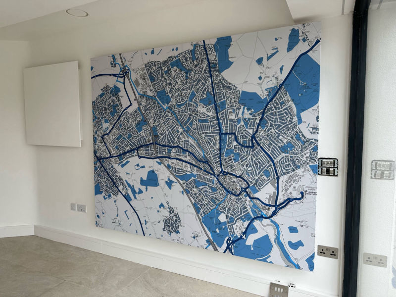 large print wall graphics