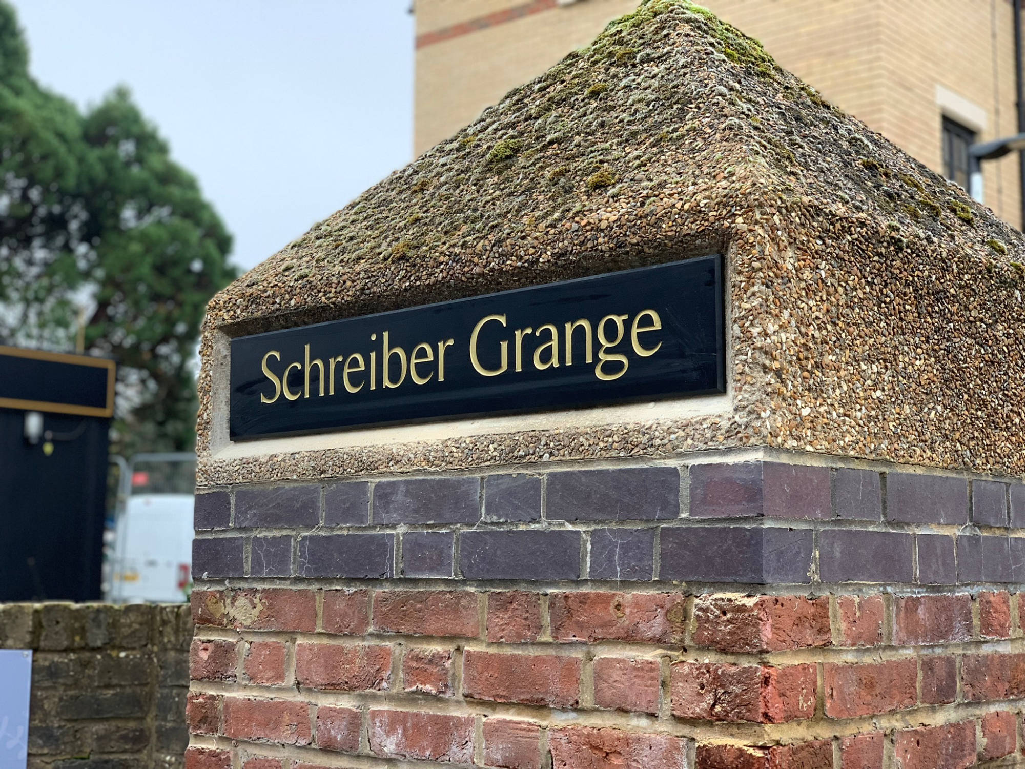 wayfinding engraved signage