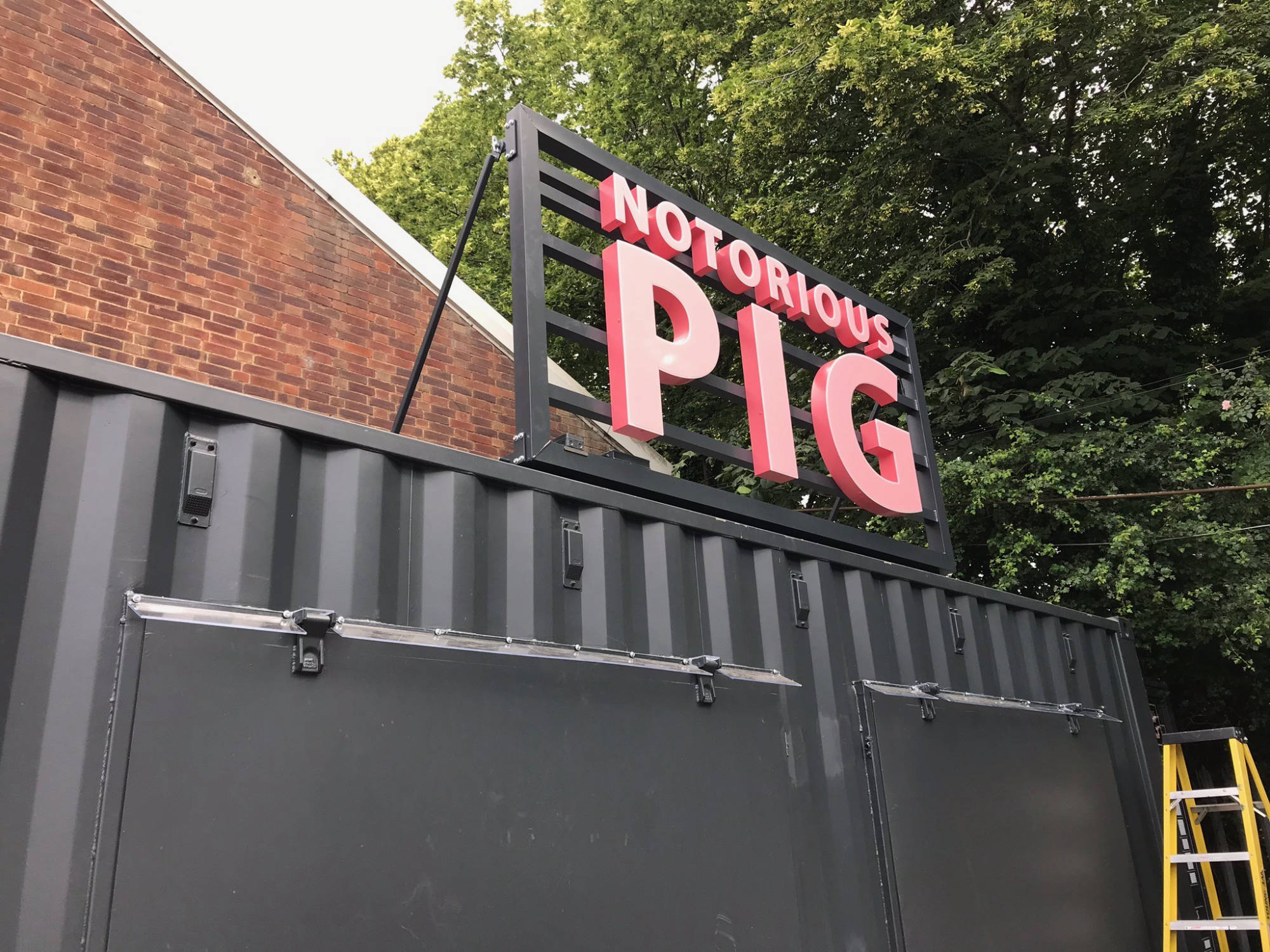 food trailer signage