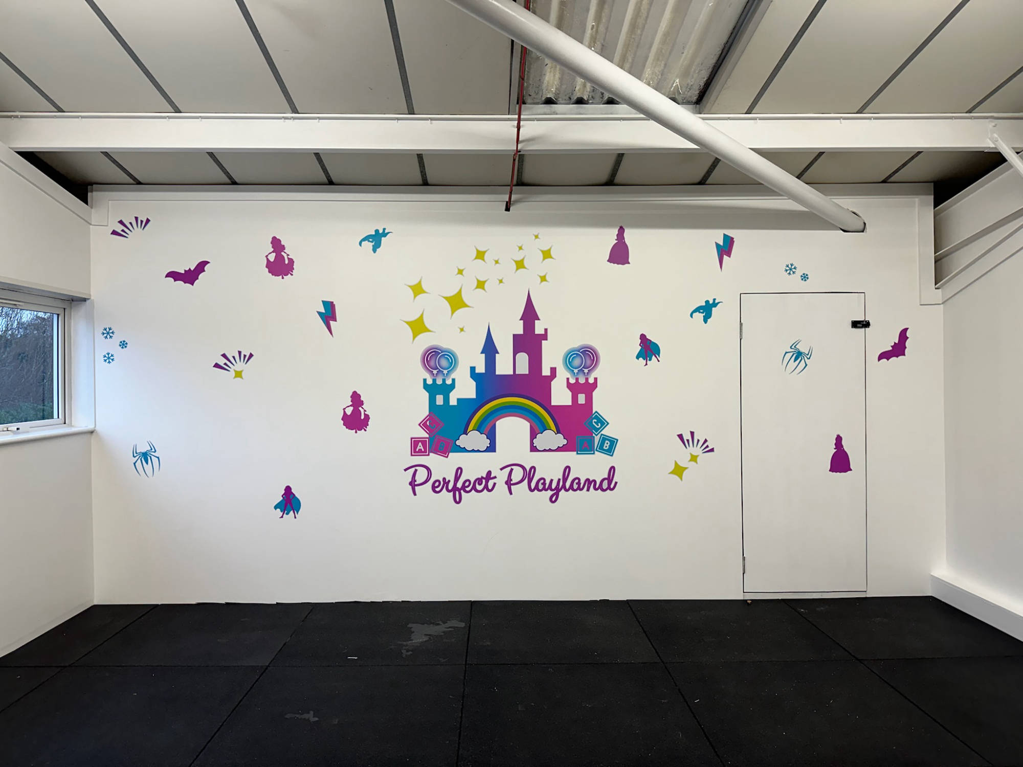 softplay wall graphics