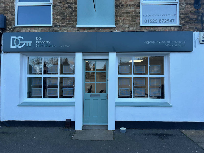 exterior shop front signage