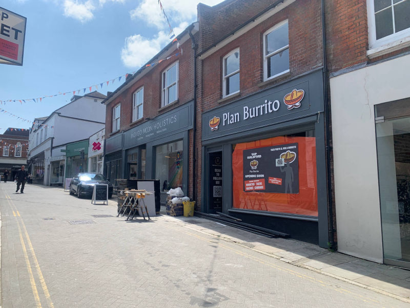 burrito exterior signage