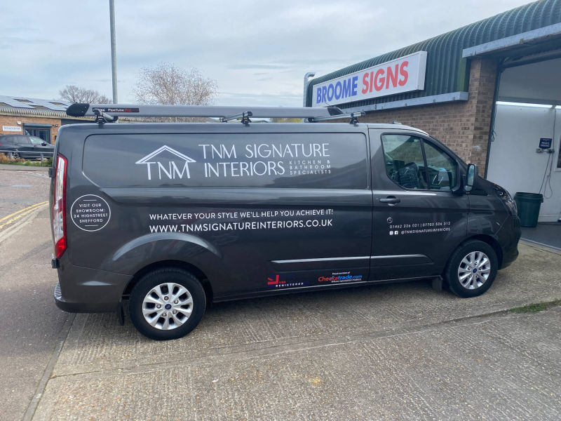 vehicle sign writting