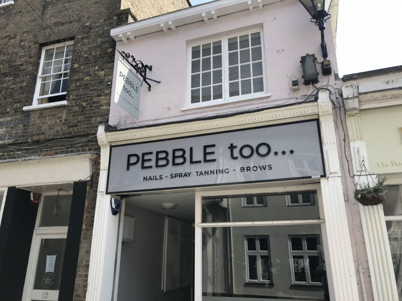 nail bar exterior signage 